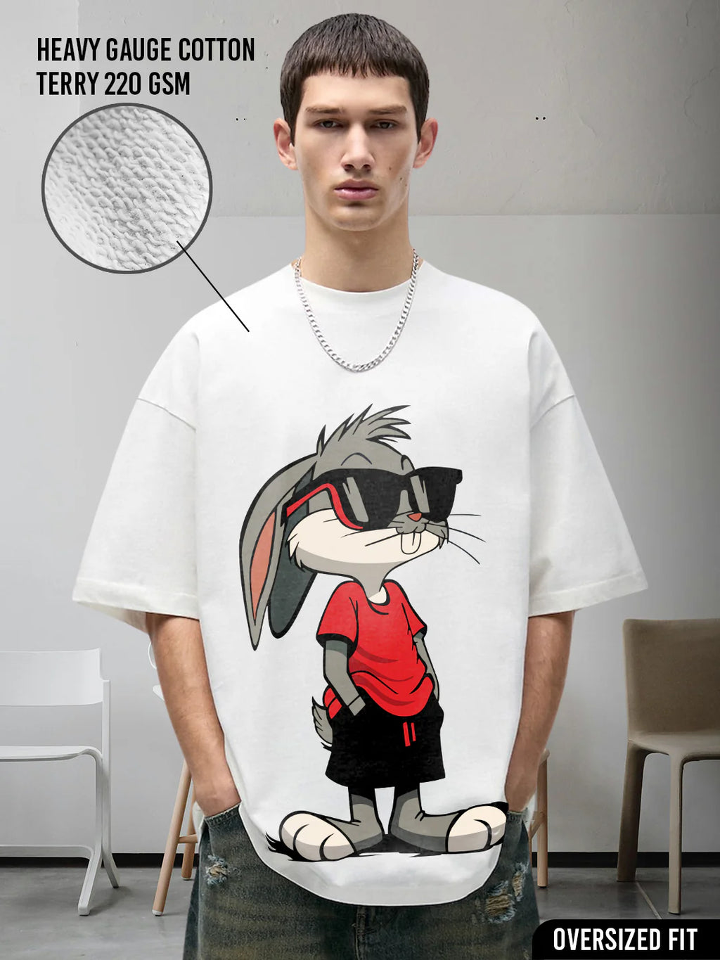 Dont Give Up Men Premium Oversized T-shirt