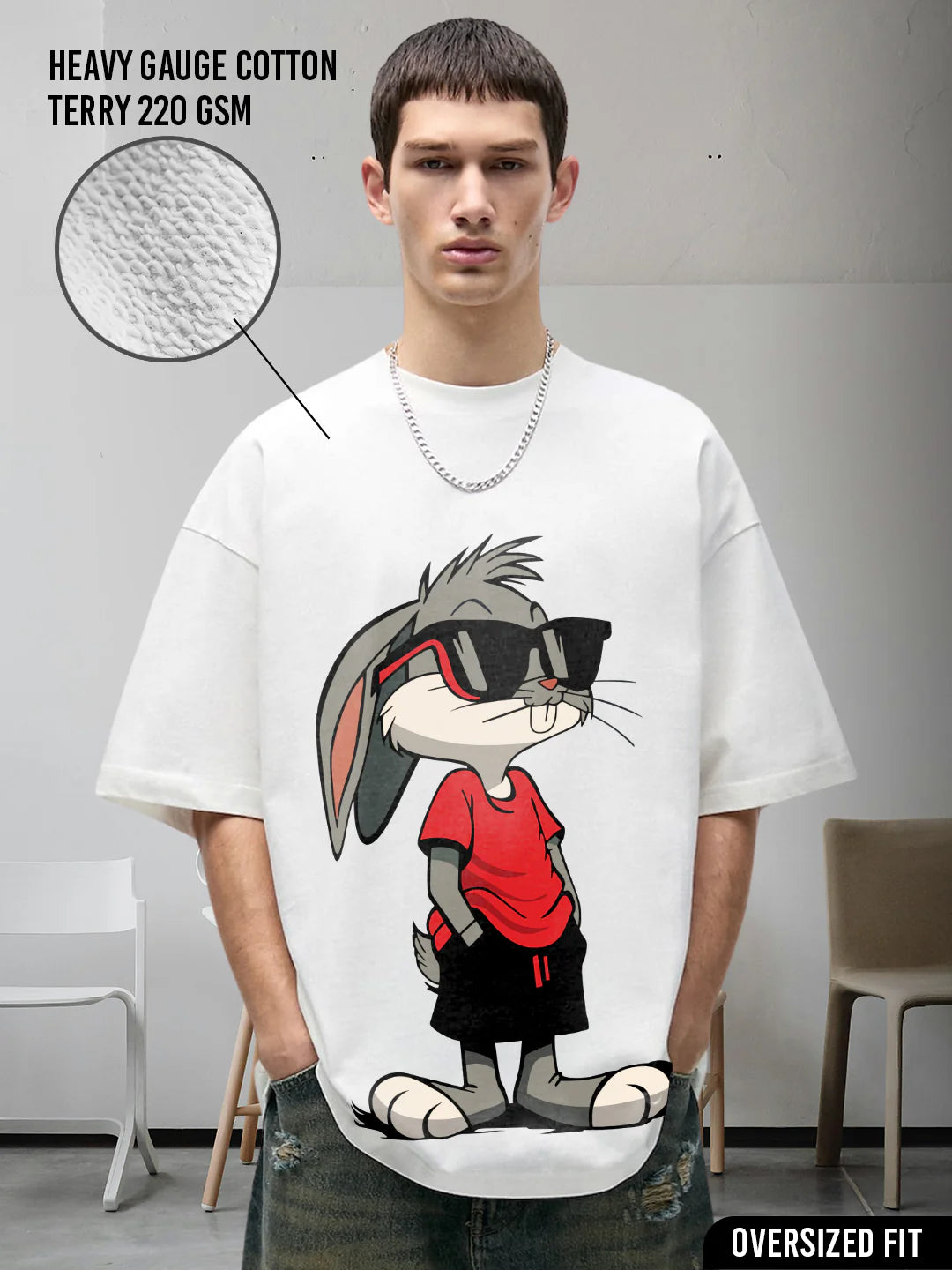 Dont Give Up Men Premium Oversized T-shirt
