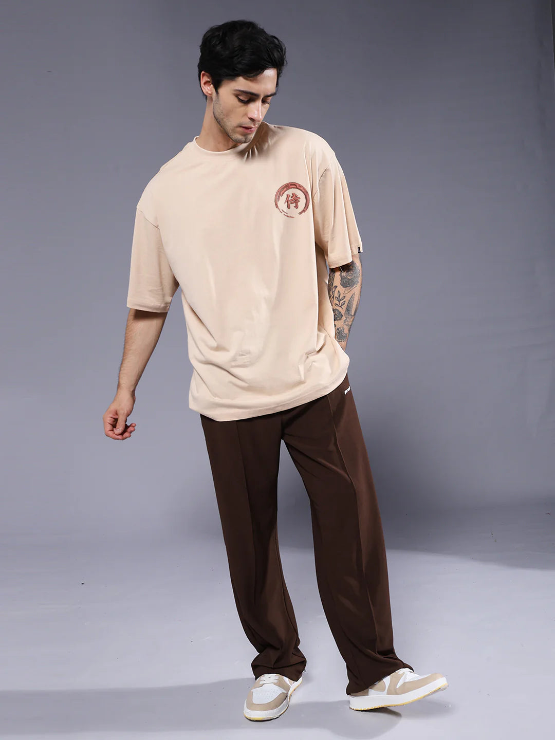 Discipline Wins Oversized T-Shirt