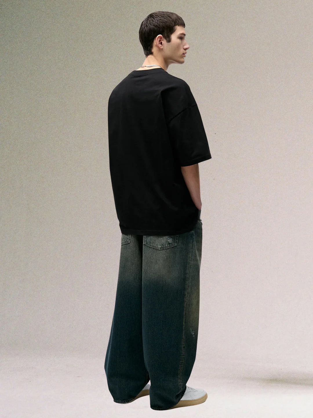 SAVAGE CLUB Men Printed Oversized T-Shirt
