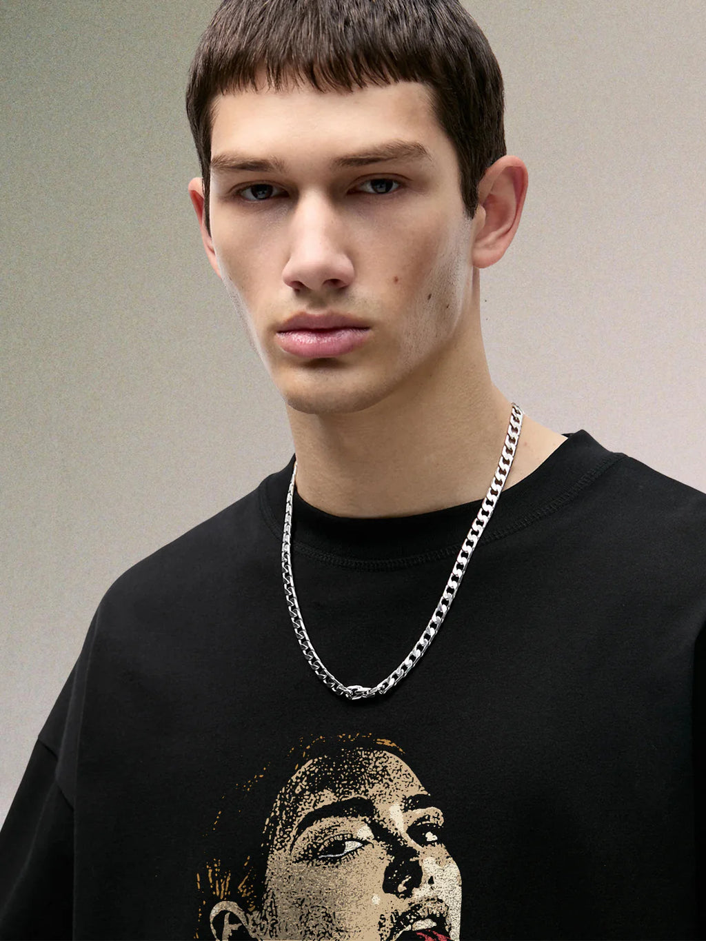 SAVAGE CLUB Men Printed Oversized T-Shirt