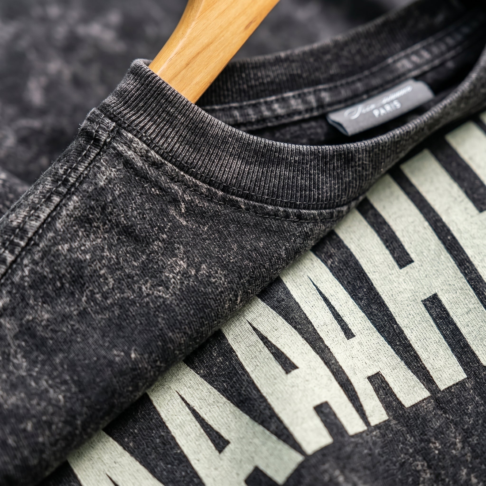 Faaahh Attitude Unisex Acid Washed Tee